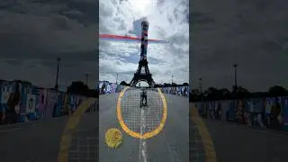 Djokovic Olympic Gold Medal Celebration 🎾 #olympicgames #tennis #paris #djokovic #sports #olympics