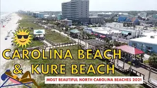 CAROLINA BEACH NC & KURE BEACH | BOARDWALK, RESTAURANTS, REAL ESTATE & COST LIVING (PLEASURE ISLAND)