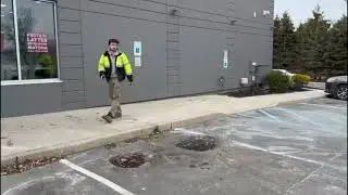 Dunkin&rsquo; Donuts - site overview plow and sidewalk crew 
