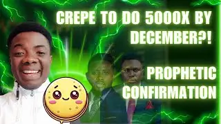 📈 CREPE COIN, To Pump by December?! 5000x and Higher | Massive Altcoin Opportunity?! 🚀🔥