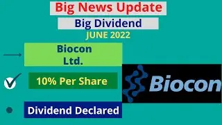 Biocon Share Dividends | Biocon Share News | Biocon Share Target | Biocon Ltd. | @TradingBazar