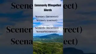 Commonly Misspelled Words #learnenglish #shorts #englishvocabulary
