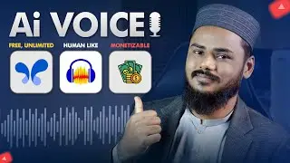 Free Human-Like Ai Voice | Monetizable & Unlimited Voiceover for Free | F Guide