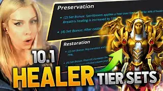 Tier Set Bonus's Revealed!! Reviewing Every Healer's Set Bonus 10.1 Aberrus Dragonflight