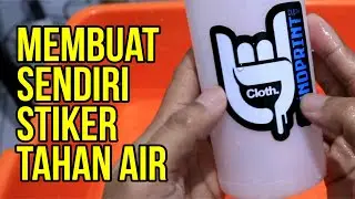 CARA MEMBUAT STIKER VINYL MENGGUNAKAN PRINTER RUMAHAN