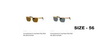 Сонцезахисні окуляри Ray-Ban RB 3875 927631 56 - RB 3875 92763R 56