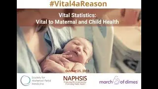 Vital Statistics: Vital to Maternal and Child Health, a briefing on Capitol Hill, Oct. 25, 2018