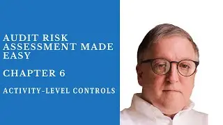 Activity Level Controls - Chapter 6  - Audit Risk Assessment Made Easy
