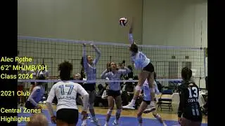 Alec Rothe 2021 Central Zones Tourney Highlights 013021