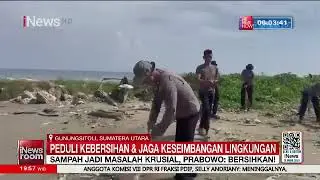 Brimob Sumut Gelar Aksi Bersih-Bersih Dari Sungai Hingga Pesisir Nias
