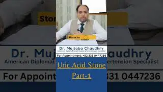 What is Uric Acid Stone? by Dr. Mujtaba Chaudhry