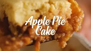 Apple Pie Cake Recipe - Is it pie? Is it cake? It's BOTH!