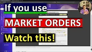 IBKR Reminder about Market Orders