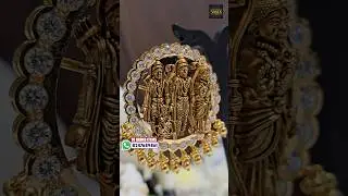 Ramparivar Gold Locket with Real Diamonds | Antique Temple Jewellery Royal Design | Vasus Vibes
