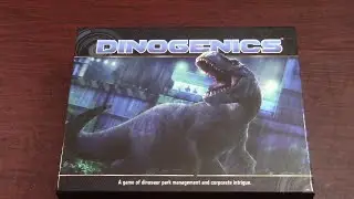 Dinogenics Unboxing (Kickstarter Version)