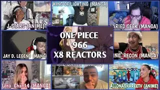 Prime #Rayleigh vs Young Marco | WhiteBeard Pirates vs Roger Pirates | x8 Reactors | OP episode 966