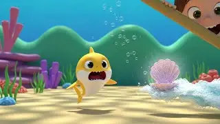 Baby Shark Dropped His Tiny Sea Shell | Nursery Rhymes for Kids | Kids Songs & Baby Songs