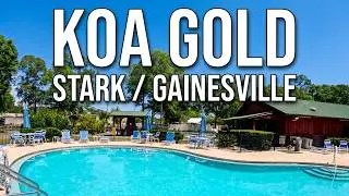Starke Gainesville KOA Campground Tour & Review