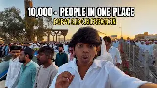 10,000 People in one place Deira Dubai !! Eid celebration in Dubai