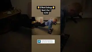 👱&zwj;♂️ 10 Week Challenge 👱&zwj;♂️ Week 3, Day 7: 42/48 #exercise #challenge #pressups