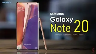 Samsung Galaxy Note 20 First Look, Design, Release Date, Camera, Specifications, 8GB RAM, Features