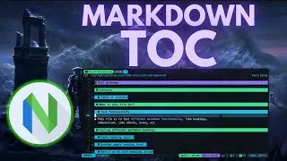 Создать оглавление в neovim с помощью markdown-toc