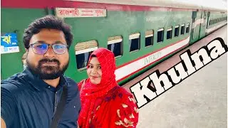 চুয়াডাঙ্গা থেকে খুলনা ট্রেন জার্নি 🚆 | আব্বাসের আসল চুই ঝাল ট্রাই করলাম 🔥Part-1