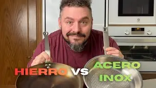DIFERENCIAS ENTRE SARTENES DE HIERRO Y DE ACERO INOXIDABLE. ¿CUÁL ES MEJOR?