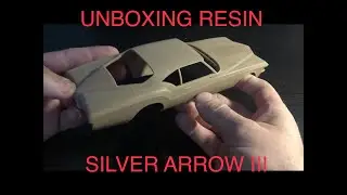Too Many Projects - Unboxing Resin kits: TMP Silver Arrow III High Resolution Brown Resin 1/25 body