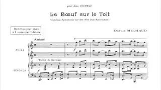 Darius Milhaud - Le boeuf sur le toit (O boi no telhado) (Duo Corvisier, piano a 4 mãos)