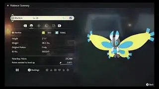Pokemon Legends Arceus - Shiny Mothim