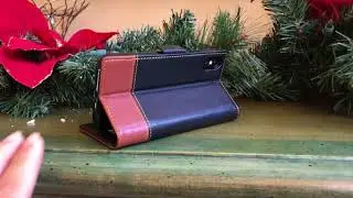 London Series -- iPulse Full Grain Leather Wallet For iPhone X