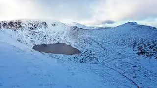 Helvellyn - Lake District winter conditions