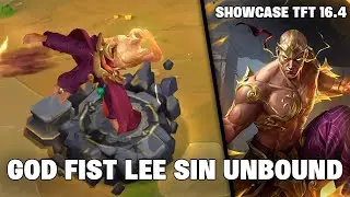 GOD FIST LEE SIN UNBOUND - EMOTES, BOOM, FINISHER| TFT 16.4