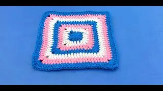 The Solid Granny Square - Swatch 9 - Beginner friendly