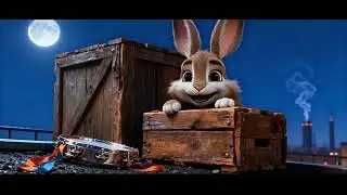 🎵 The Wolf & The Rabbit | Animated Music Video in New York City 🗽🐺🐰