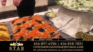 5 Star Catering @ Woodbine Banquet Hall (Food Table) *Ahmadi Wedding*