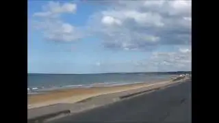 A Drive Down Omaha Beach in Normandy France
