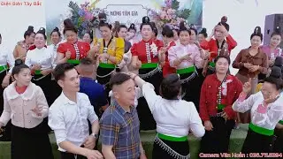 Nhạc sàn thái tây bắc nhảy mừng tân gia Quàng Văn Dũng & Quàng Thị Ngân bản nà ten xã thanh nưa- ĐB