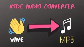 Convert WAV to MP3 Audio Files using VSDC AUDIO CONVERTER