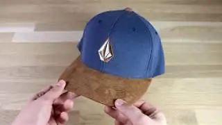Volcom Full Stone Hthr Xfit Cap in Atlantic