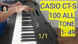 CASIO CT-S100 All Tone - Voice - Sounds | Full Details And Tone List In Description