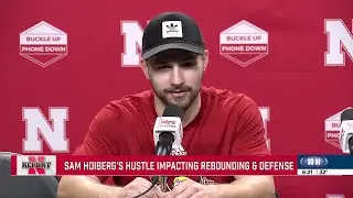 Sam Hoiberg's hustle impacting rebounding and defense