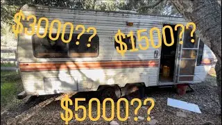 Day In The Life Of A 23 Yr Old Junk Removal Business Owner ( Breaking Down A Rv Camper Trailer !!!)