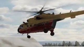 DCS World -  Mi-8  helicopter   - High risk zone. (mix autumn 2025.) Aerobatics.    # 822