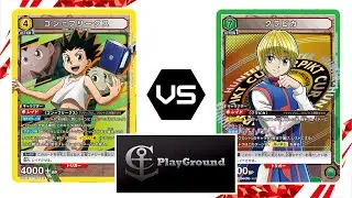 [Union Arena][ユニオンアリーナ] Gameplay 04, Anti Razor Team vs Kurapika