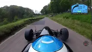 Clive Austin 27.53 PB at the Shelsley Walsh Hillclimb, May 19