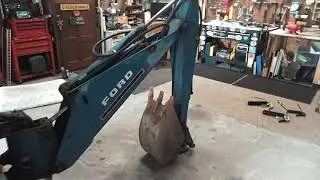 1998 New Holland - Ford 1920 tractor 758b backhoe, 7308 front end loader - yard walk around