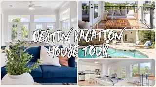 DESTIN SPRING BREAK VACATION | MIRAMAR BEACH HOUSE TOUR | FAMILY BEACH TRIP