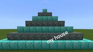 I created RANDOM sculptures using ONLY diamond ore blocks in MINECRAFT!...